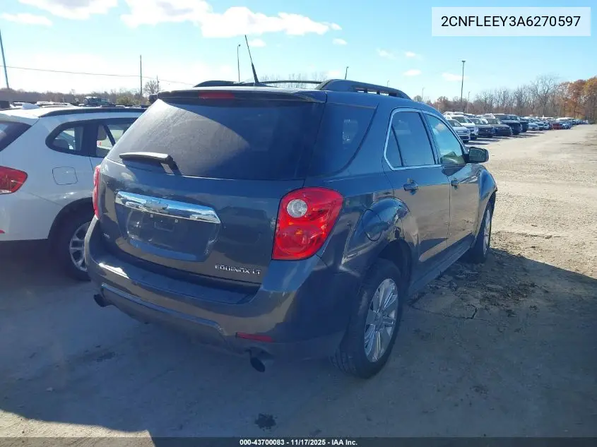 2CNFLEEY3A6270597 2010 Chevrolet Equinox Lt