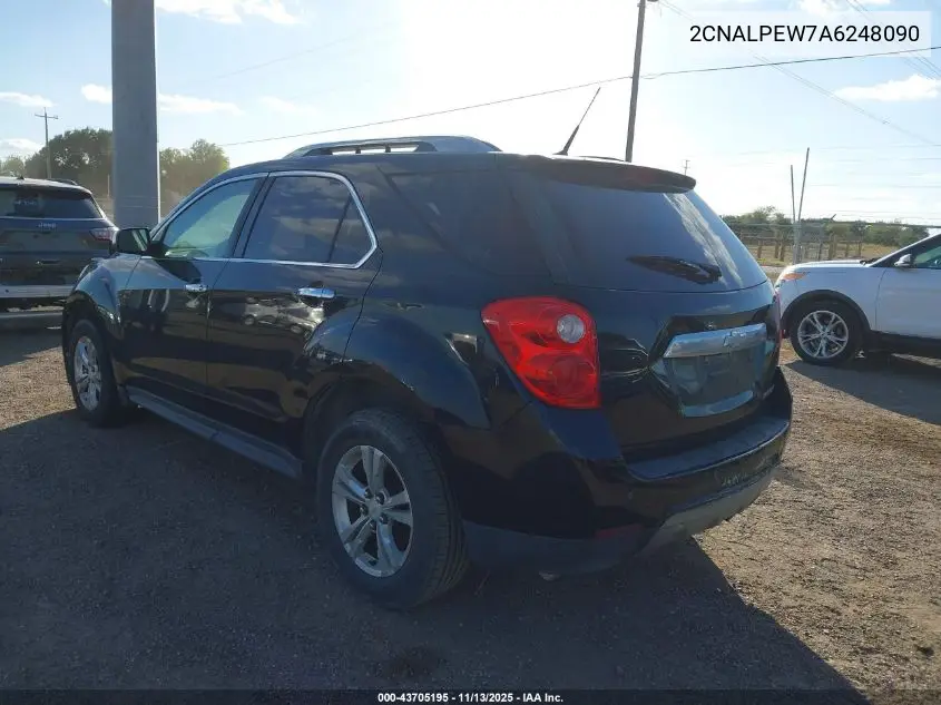2CNALPEW7A6248090 2010 Chevrolet Equinox Lt