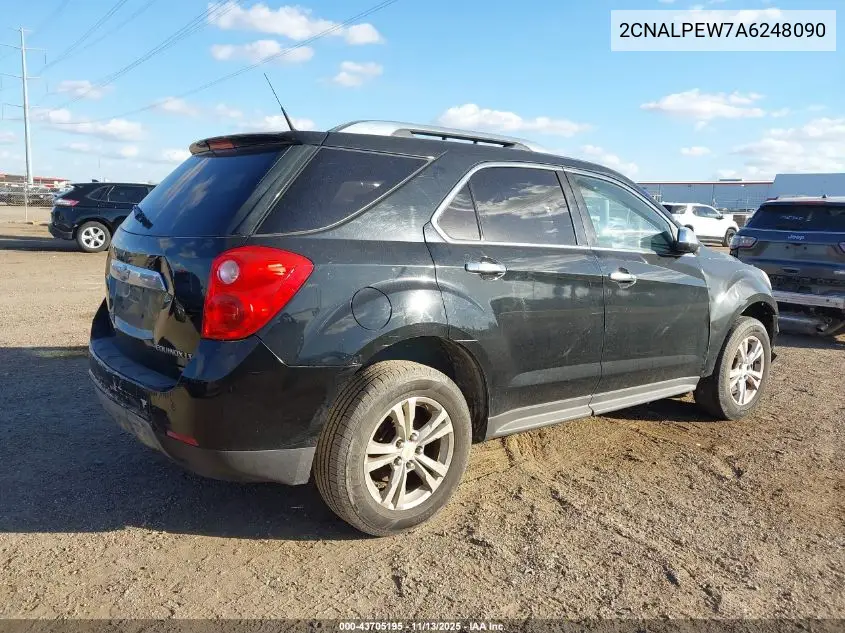 2CNALPEW7A6248090 2010 Chevrolet Equinox Lt