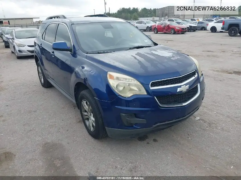 2CNALDEW7A6266832 2010 Chevrolet Equinox Lt