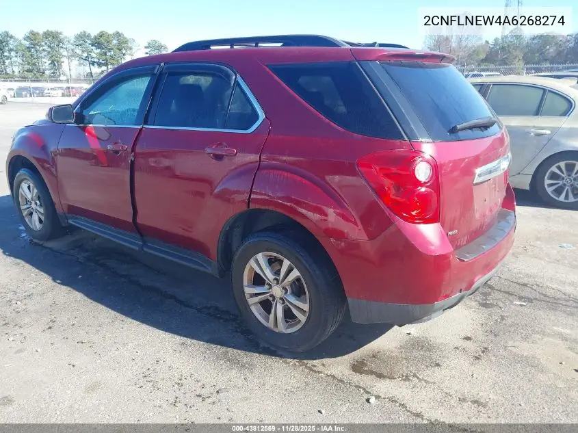 2CNFLNEW4A6268274 2010 Chevrolet Equinox Lt