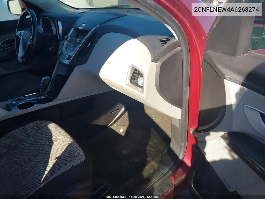 2CNFLNEW4A6268274 2010 Chevrolet Equinox Lt