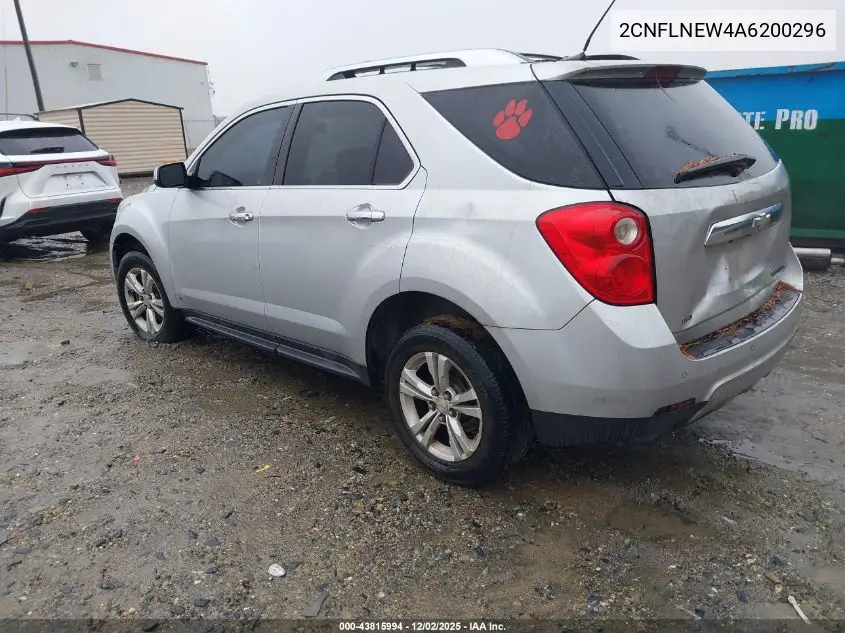 2CNFLNEW4A6200296 2010 Chevrolet Equinox Lt