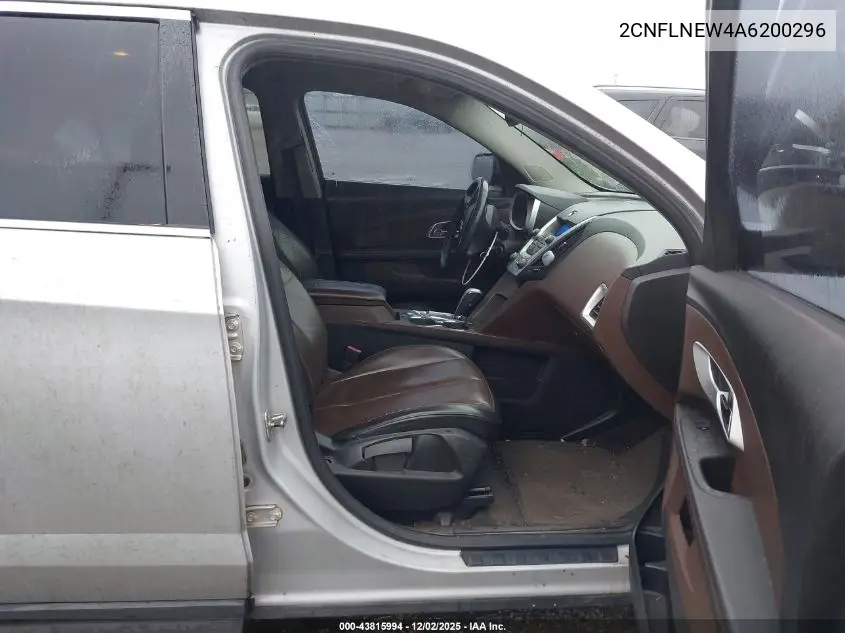 2CNFLNEW4A6200296 2010 Chevrolet Equinox Lt