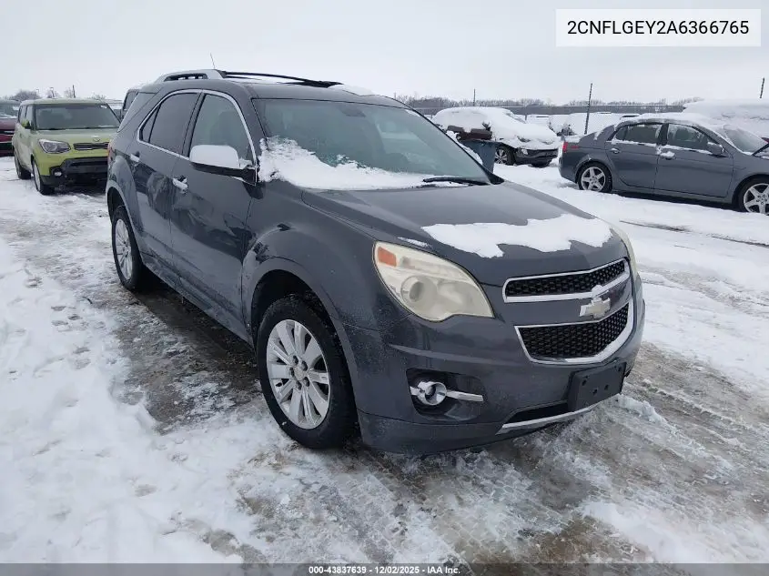 2CNFLGEY2A6366765 2010 Chevrolet Equinox Ltz