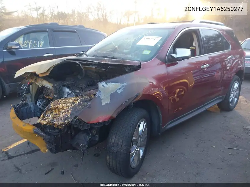 2CNFLGEY1A6250277 2010 Chevrolet Equinox Ltz