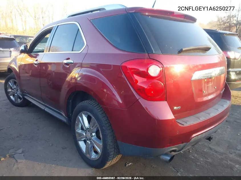2CNFLGEY1A6250277 2010 Chevrolet Equinox Ltz