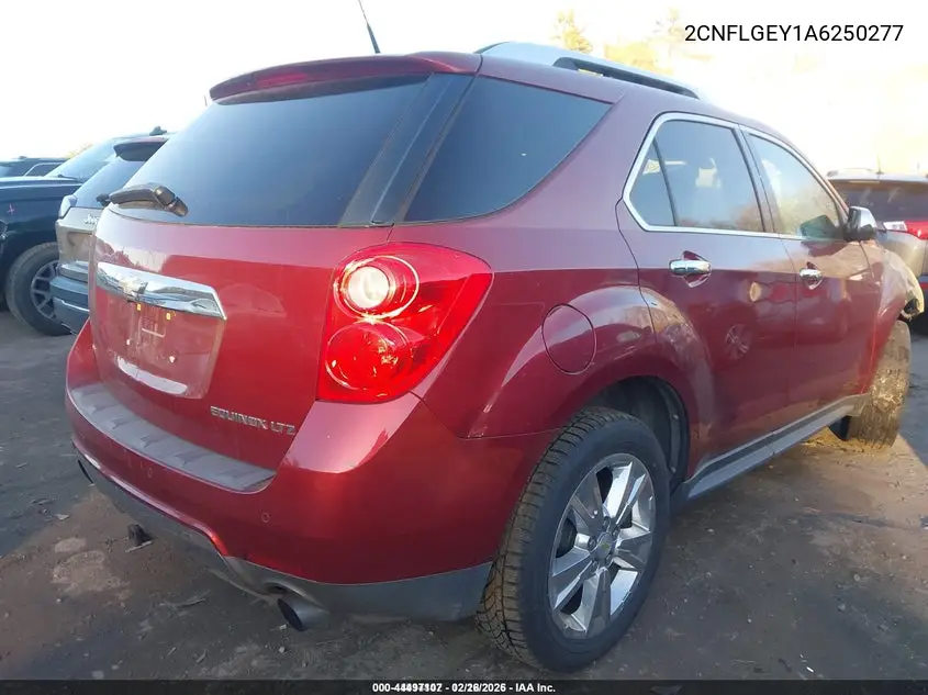 2CNFLGEY1A6250277 2010 Chevrolet Equinox Ltz