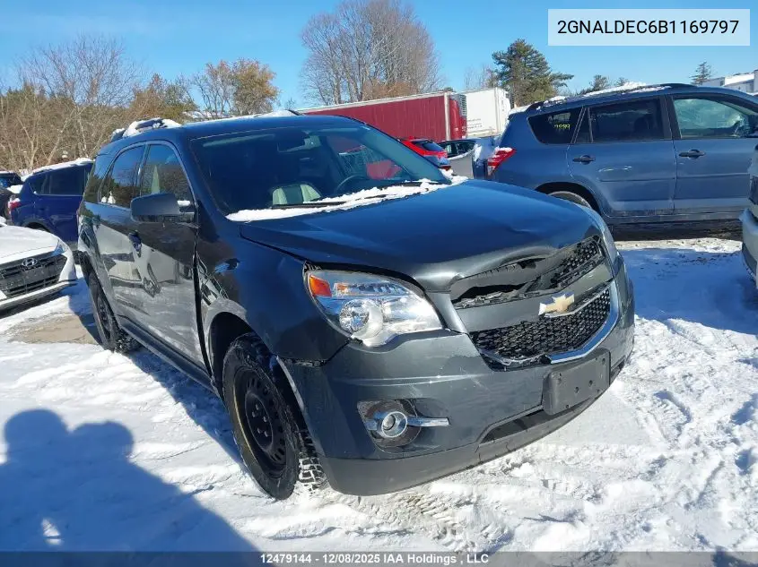 2GNALDEC6B1169797 2011 Chevrolet Equinox 1Lt