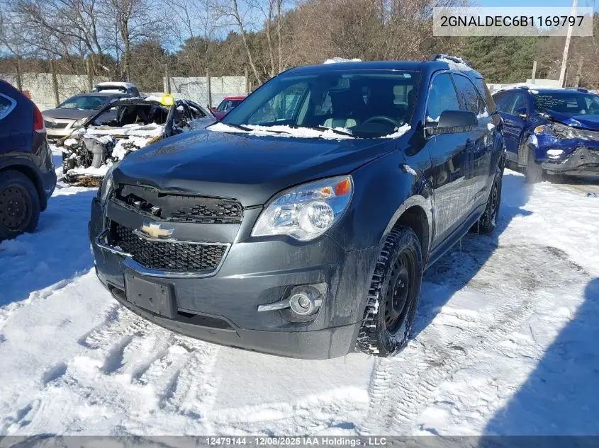 2GNALDEC6B1169797 2011 Chevrolet Equinox 1Lt