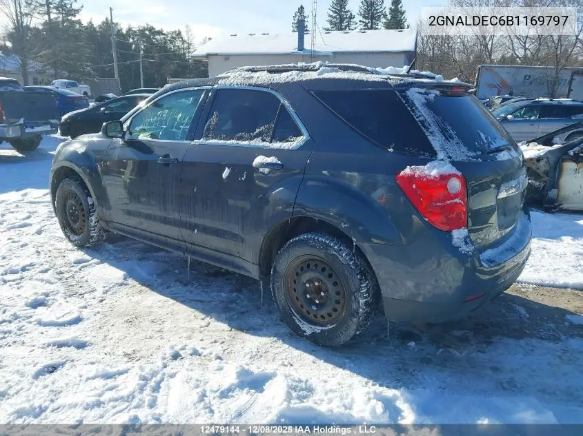 2GNALDEC6B1169797 2011 Chevrolet Equinox 1Lt