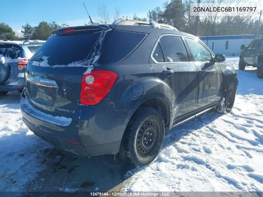 2GNALDEC6B1169797 2011 Chevrolet Equinox 1Lt