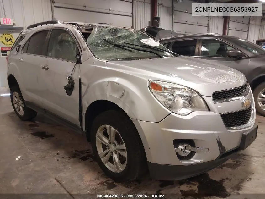 2CNFLNEC0B6353927 2011 Chevrolet Equinox 2Lt