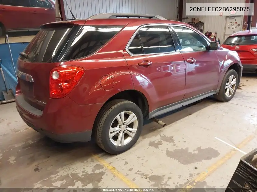 2CNFLEEC2B6295075 2011 Chevrolet Equinox 1Lt