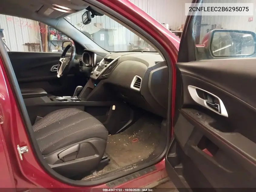 2CNFLEEC2B6295075 2011 Chevrolet Equinox 1Lt