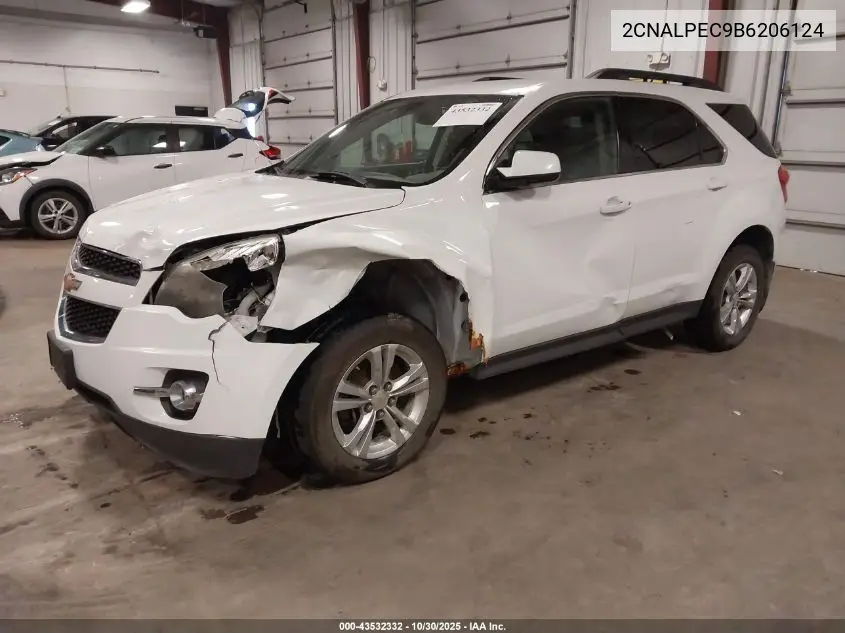 2CNALPEC9B6206124 2011 Chevrolet Equinox 2Lt