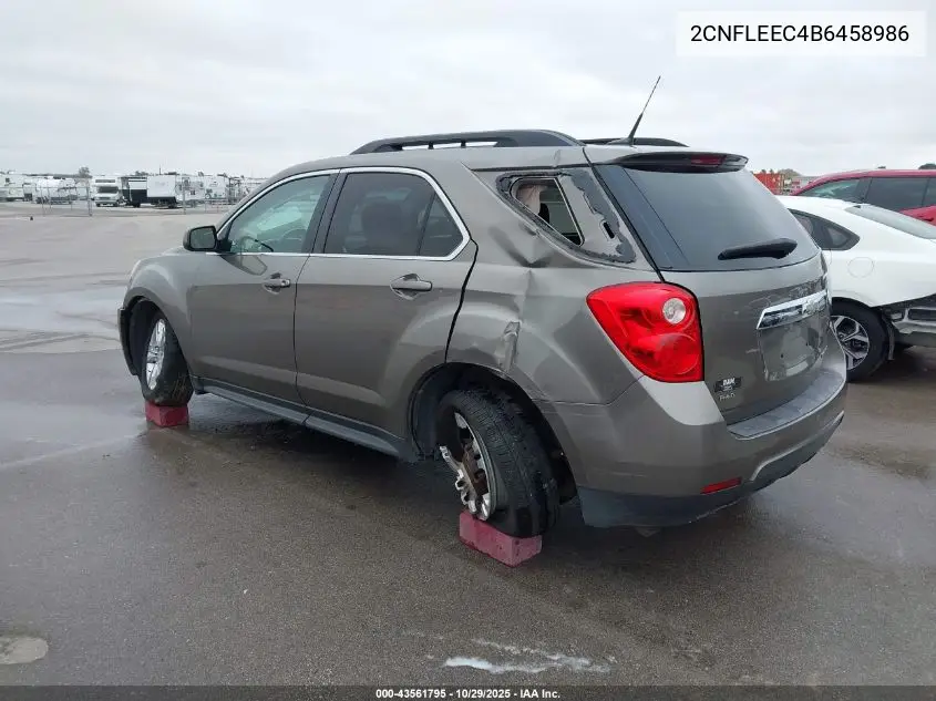 2CNFLEEC4B6458986 2011 Chevrolet Equinox 1Lt