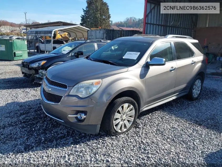 2CNFLNEC9B6362576 2011 Chevrolet Equinox 2Lt