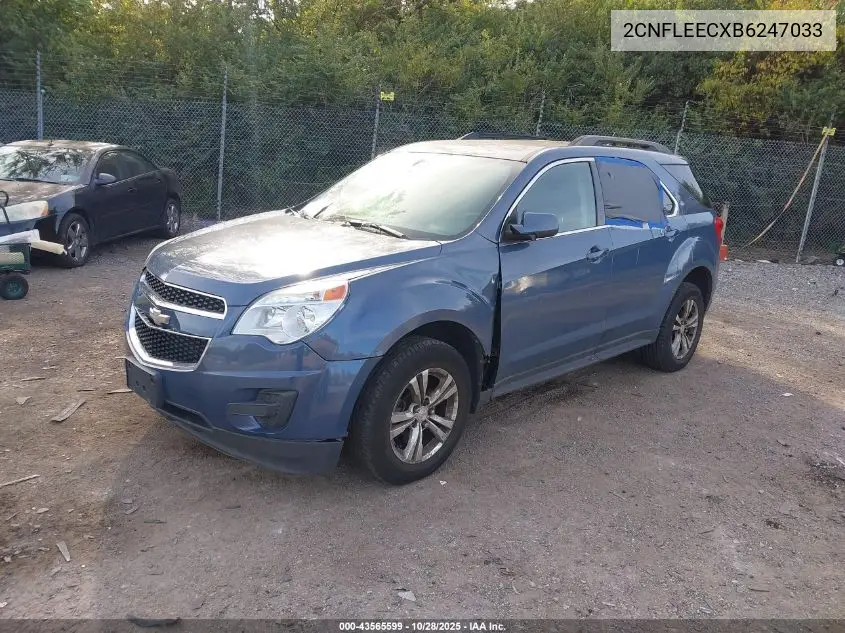 2CNFLEECXB6247033 2011 Chevrolet Equinox 1Lt