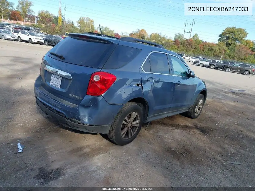 2CNFLEECXB6247033 2011 Chevrolet Equinox 1Lt