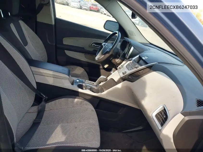 2CNFLEECXB6247033 2011 Chevrolet Equinox 1Lt