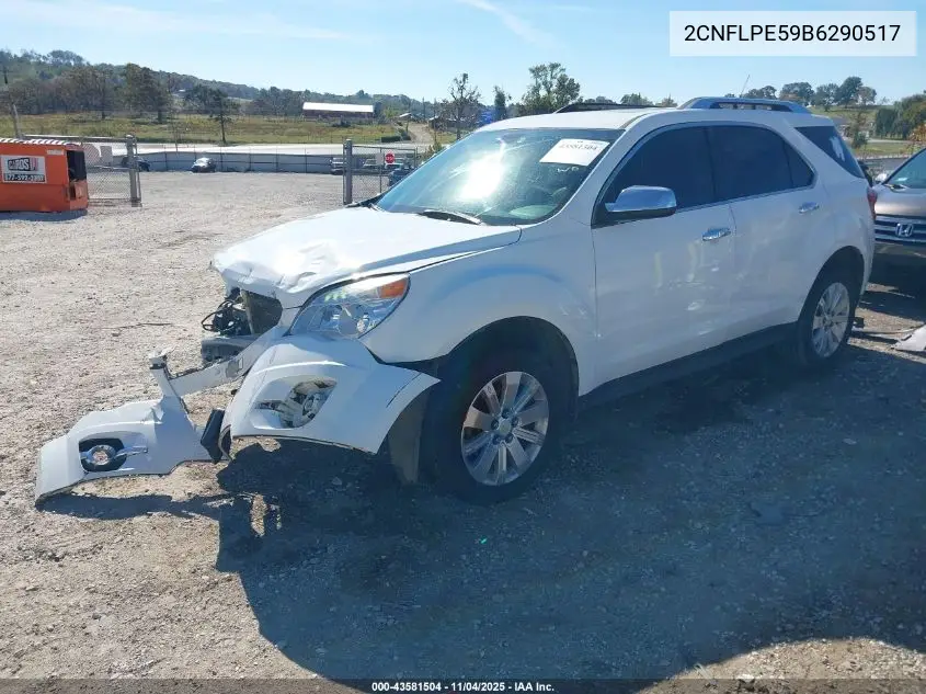 2CNFLPE59B6290517 2011 Chevrolet Equinox 2Lt