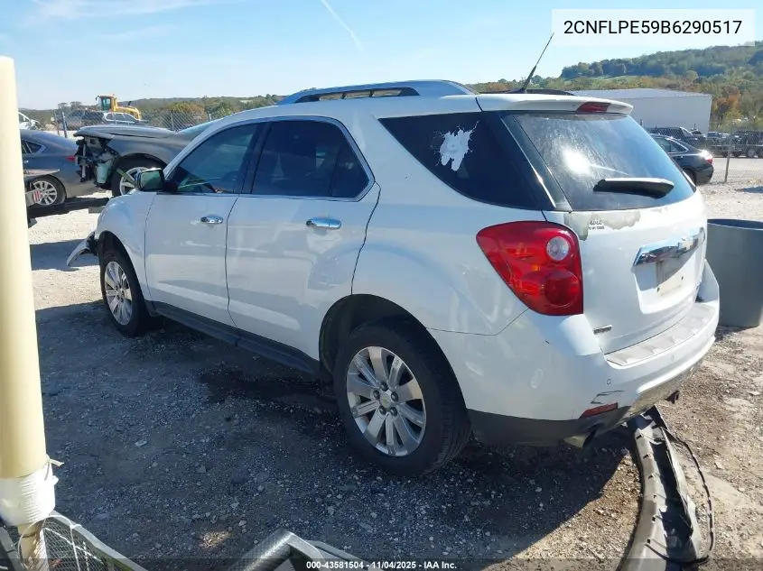 2CNFLPE59B6290517 2011 Chevrolet Equinox 2Lt