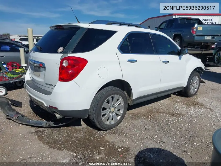 2CNFLPE59B6290517 2011 Chevrolet Equinox 2Lt