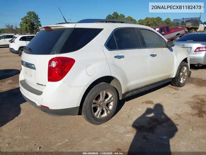 2GNALPECXB1182473 2011 Chevrolet Equinox 2Lt