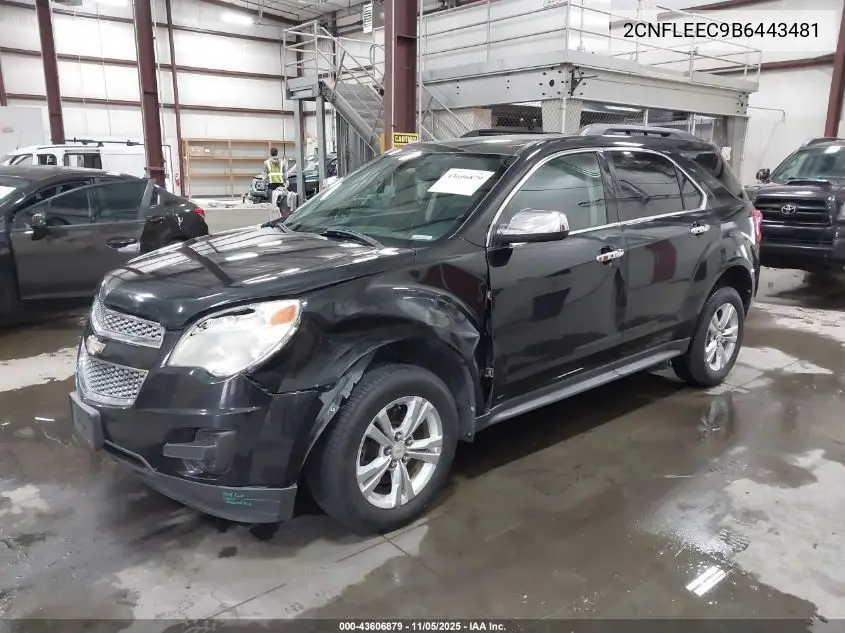 2CNFLEEC9B6443481 2011 Chevrolet Equinox 1Lt