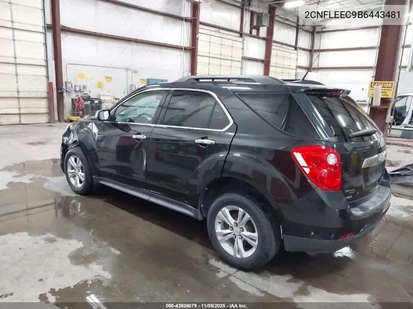 2CNFLEEC9B6443481 2011 Chevrolet Equinox 1Lt