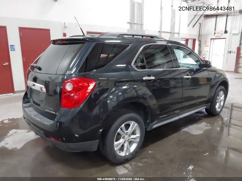 2CNFLEEC9B6443481 2011 Chevrolet Equinox 1Lt