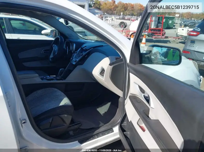 2GNALBEC5B1239715 2011 Chevrolet Equinox Ls