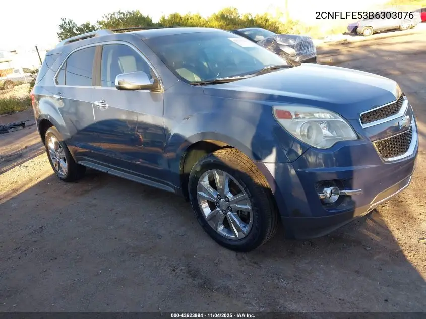2CNFLFE53B6303076 2011 Chevrolet Equinox Ltz