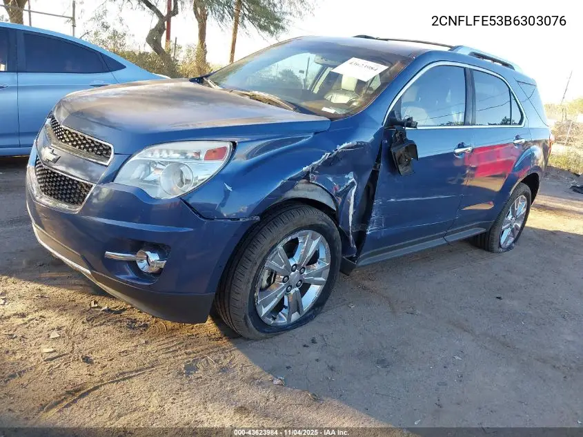 2CNFLFE53B6303076 2011 Chevrolet Equinox Ltz