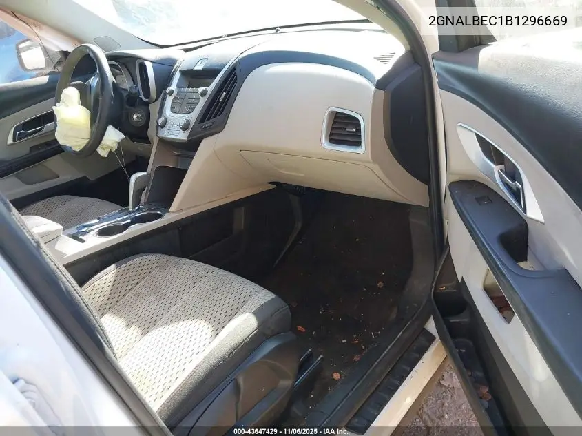 2GNALBEC1B1296669 2011 Chevrolet Equinox Ls