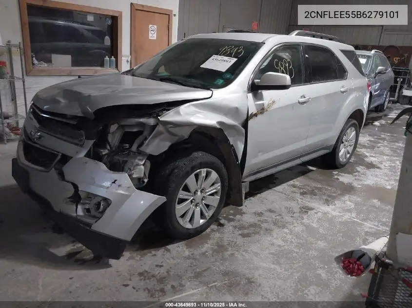 2CNFLEE55B6279101 2011 Chevrolet Equinox 1Lt