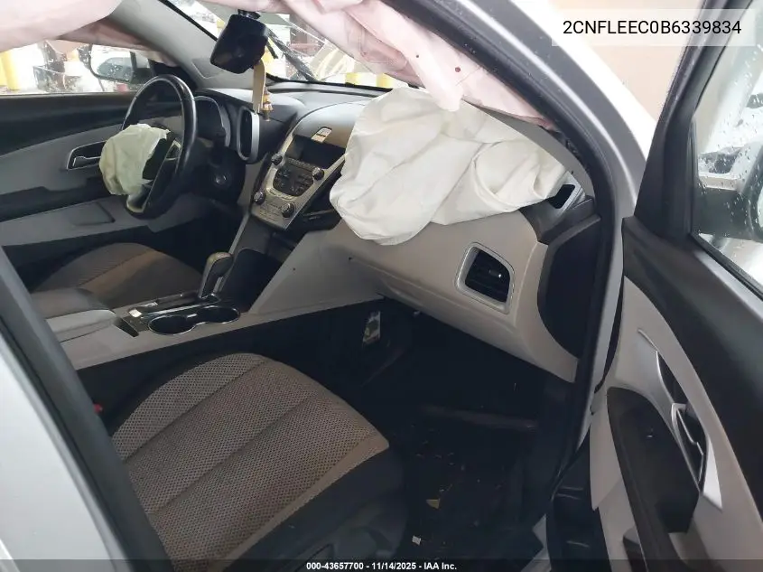 2CNFLEEC0B6339834 2011 Chevrolet Equinox 1Lt