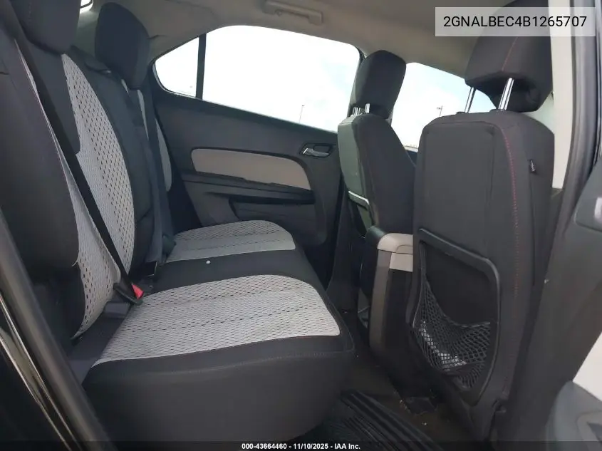 2GNALBEC4B1265707 2011 Chevrolet Equinox Ls