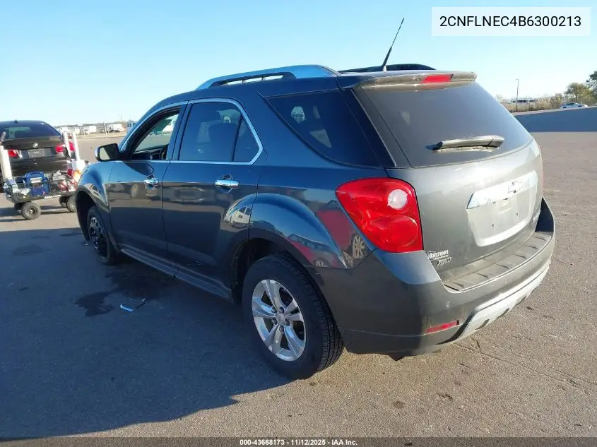 2CNFLNEC4B6300213 2011 Chevrolet Equinox 2Lt