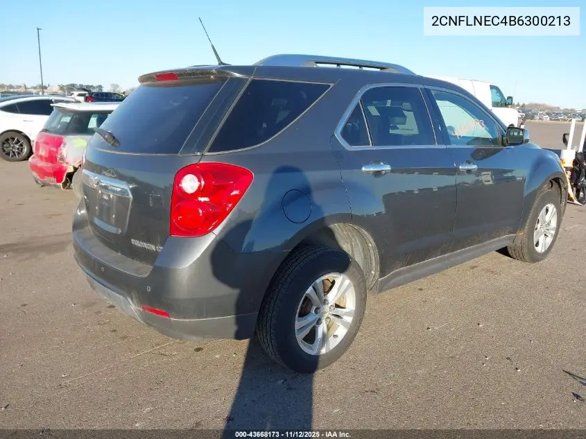 2CNFLNEC4B6300213 2011 Chevrolet Equinox 2Lt