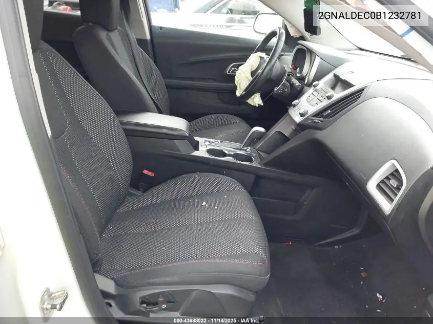 2GNALDEC0B1232781 2011 Chevrolet Equinox 1Lt