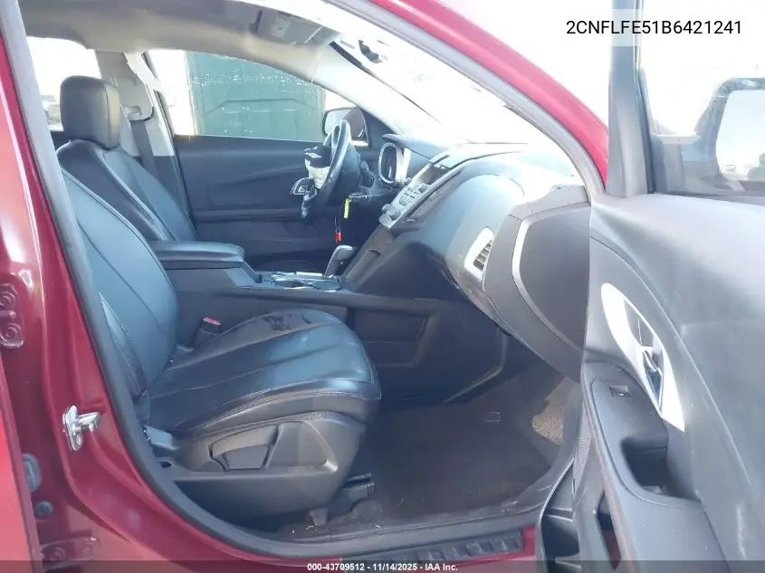 2CNFLFE51B6421241 2011 Chevrolet Equinox Ltz