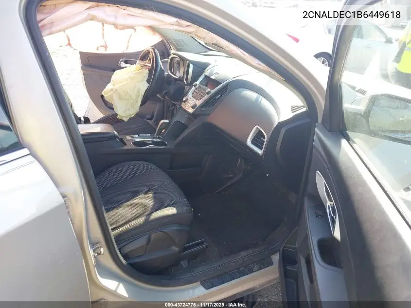 2CNALDEC1B6449618 2011 Chevrolet Equinox 1Lt