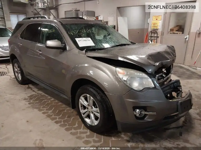 2CNFLNEC1B6408398 2011 Chevrolet Equinox 2Lt