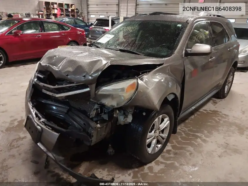 2CNFLNEC1B6408398 2011 Chevrolet Equinox 2Lt