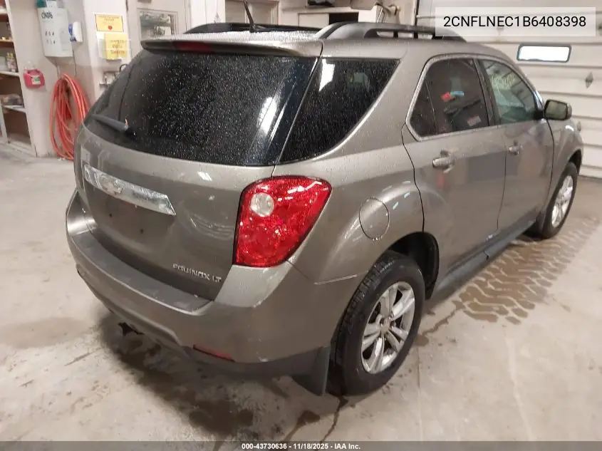 2CNFLNEC1B6408398 2011 Chevrolet Equinox 2Lt