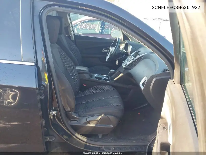 2CNFLEEC8B6361922 2011 Chevrolet Equinox 1Lt