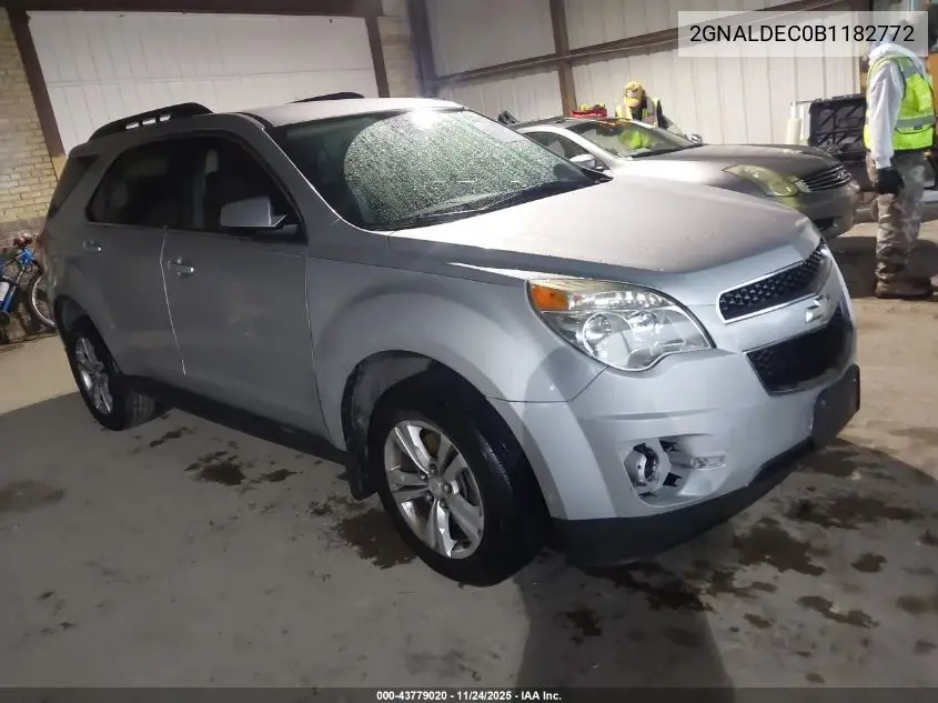 2GNALDEC0B1182772 2011 Chevrolet Equinox 1Lt
