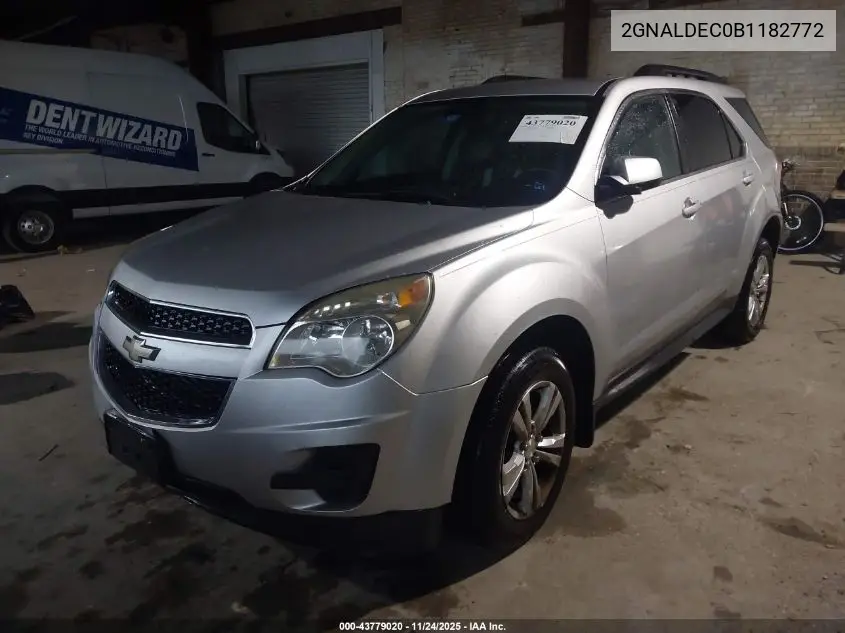 2GNALDEC0B1182772 2011 Chevrolet Equinox 1Lt